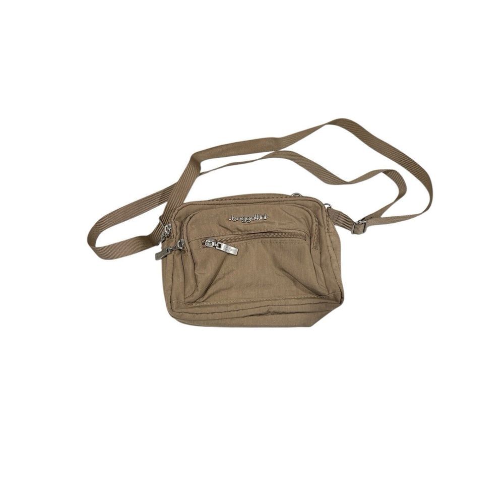 baggallini crossbody brown Travel Bag Shoulder Traveling Purse Waller Bag a1G